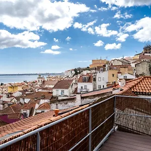 Alfama Terrace 360º - Private Terrace With Exceptional River View With A/c! Lisbon
